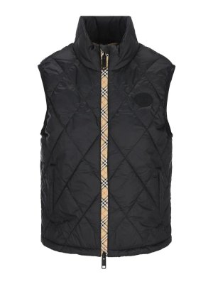 BURBERRY: Kurze Daunenjacken - Daunenjacke - Schwarz