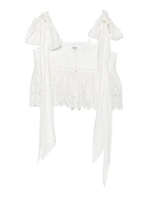 CHLOE': Tops und Tank Tops - Top - Weiß