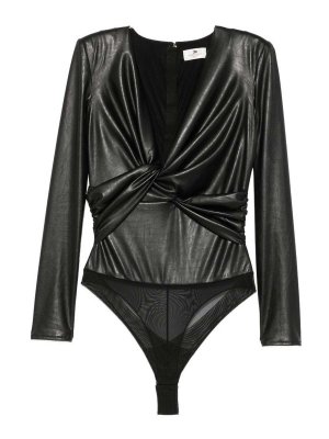 ELISABETTA FRANCHI: トップス＆タンクトップ - トップ/タンクトップ - 黒