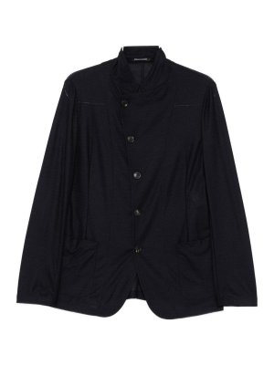 EMPORIO ARMANI: blazers - Wool Blazer Jacket