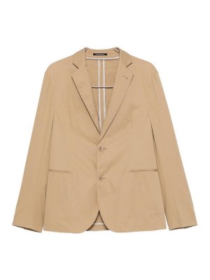 EMPORIO ARMANI: formal suits - Cotton Single-Breasted Suit