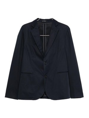 EMPORIO ARMANI: completi da cerimonia - Abito monopetto in cotone