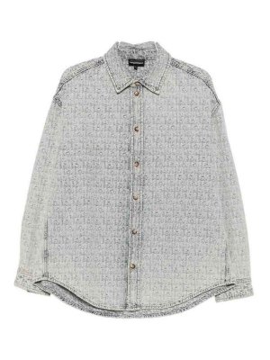 EMPORIO ARMANI: shirts - Printed Cotton Shirt