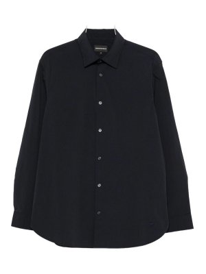 EMPORIO ARMANI: Hemden - Hemd - Dunkelblau