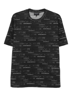EMPORIO ARMANI: t-shirts - Printed T-Shirt