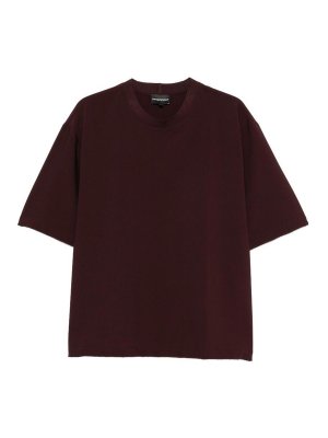 EMPORIO ARMANI: t-shirts - Oversized T-Shirt