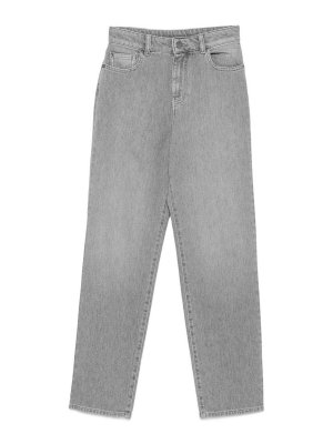 EMPORIO ARMANI: straight leg jeans - Straight Denim Jeans