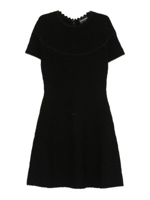 EMPORIO ARMANI: Robes courtes - Robe Courte - Noir