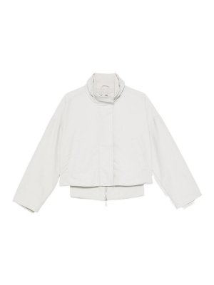 EMPORIO ARMANI: padded jackets - Cotton Blend Blouson Jacket