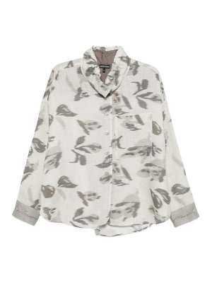 EMPORIO ARMANI: Camisas - Camisa - Gris