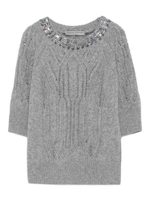 ERMANNO SCERVINO: Pull col rond - Pull Col Rond - Gris