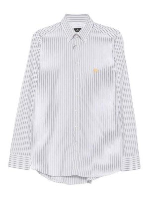 ETRO: shirts - Striped Cotton Shirt