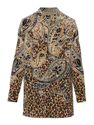 ETRO: Camisas - Camisa - Marrón