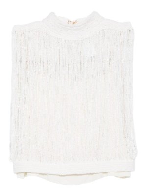 FABIANA FILIPPI: Tops y camisetas sin mangas - Top - Blanco