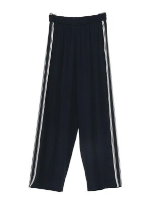 FABIANA FILIPPI: Pantalones casual - Pantalón Casual - Azul Oscuro
