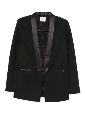 FORTE FORTE: Vestes de costume - Blazer Couturier - Noir