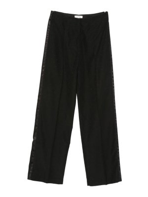 FORTE FORTE: Pantalones casual - Pantalón Casual - Negro