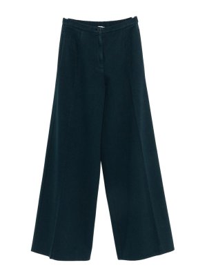 FORTE FORTE: Pantalones casual - Pantalón Casual - Azul Oscuro