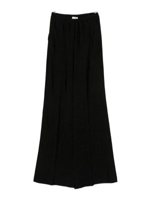FORTE FORTE: Pantalones casual - Pantalón Casual - Negro