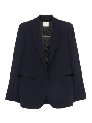 FORTE FORTE: blazers - Single-Breasted Blazer Jacket