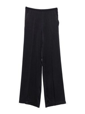 FORTE FORTE: Pantalones casual - Pantalón Casual - Azul Oscuro