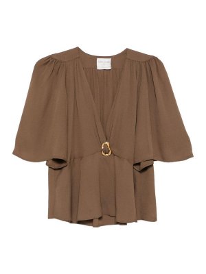 FORTE FORTE: Tops und Tank Tops - Top - Braun