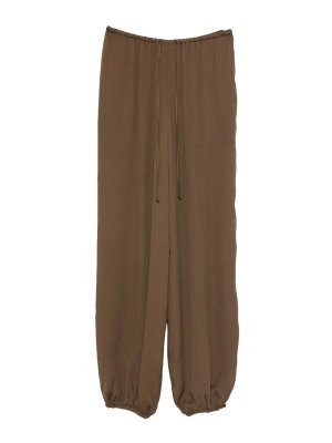 FORTE FORTE: pantaloni casual - Pantaloni in misto seta
