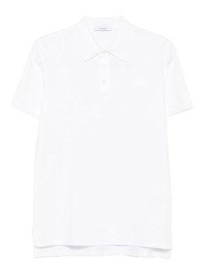 GIVENCHY: polo shirts - Logo Cotton Polo Shirt