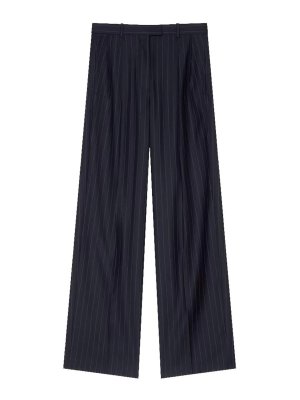 GIVENCHY: Pantalones casual - Pantalón Casual - Azul Oscuro