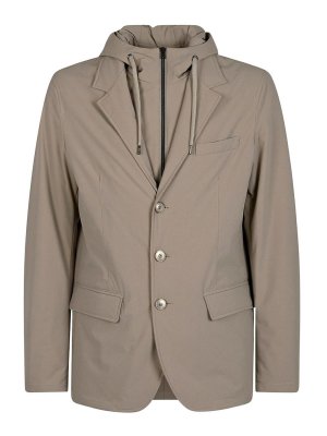 HERNO: blazers - Nylon Blazer Jacket