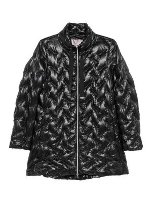 HERNO: padded jackets - Quilted Midi Down Jacket