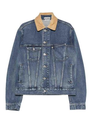 J.W. ANDERSON: denim jacket - Denim Cotton Jacket