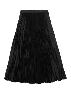 JIL SANDER: Knee length skirts & Midi - Pleated Midi Skirt
