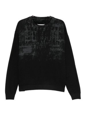 Maison Margiela: クルーネック - クルーネック - 黒