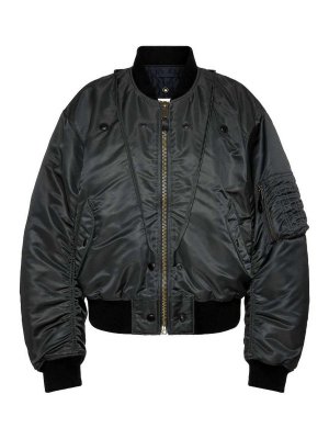 Maison Margiela: Bombers - Bomber - Vert Foncé