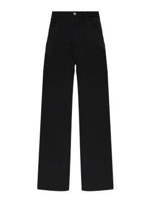 MM6 MAISON MARGIELA: casual trousers - Cotton Trousers