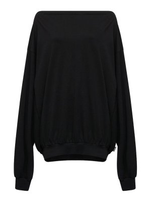 MM6 MAISON MARGIELA: Tops y camisetas sin mangas - Top - Negro