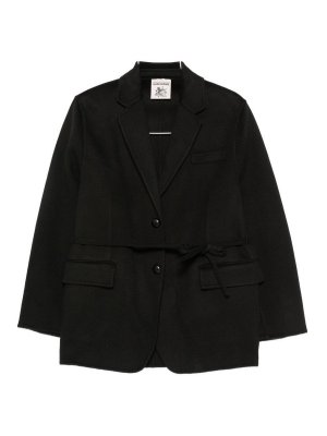 Semicouture: blazers - Corine Wool Single-Breasted Jacket