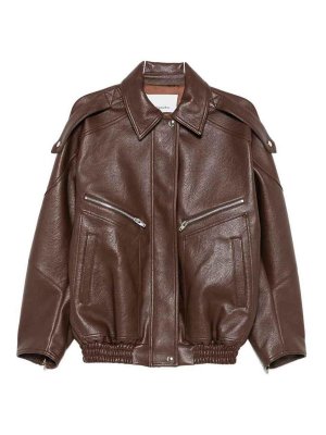 THE FRANKIE SHOP: Bomberjacken - Bomberjacke - Braun