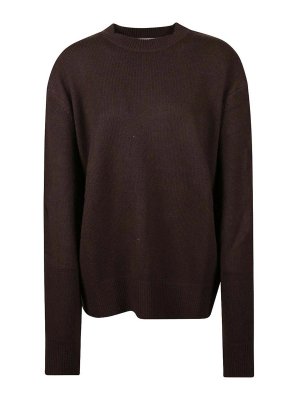 THE FRANKIE SHOP: Pull col rond - Pull Col Rond - Marron
