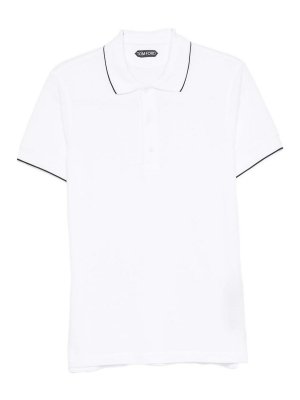 TOM FORD: Poloshirts - Poloshirt - Weiß