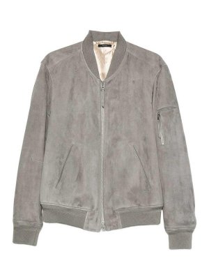 TOM FORD: Bomberjacken - Bomberjacke - Braun