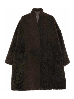TOM FORD: cappotti al ginocchio - Cappotto a bozzolo in cashmere