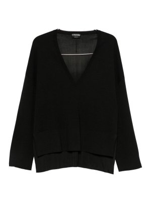 TOM FORD: Vネック - Vネック - 黒