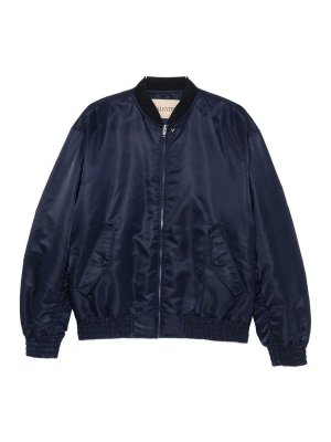 VALENTINO: Bomberjacken - Bomberjacke - Dunkelblau