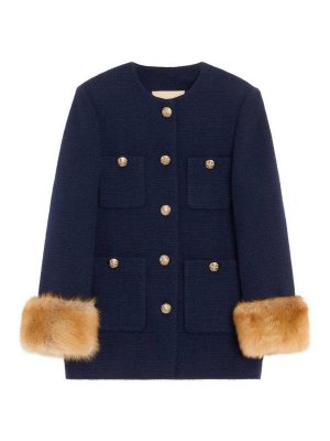 VALENTINO: cappotti corti - Cappotto Caban in lana