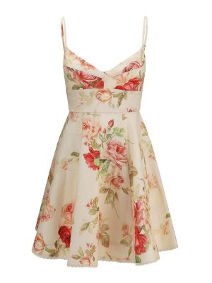ZIMMERMANN: abiti corti - Mini abito in lino Roselight