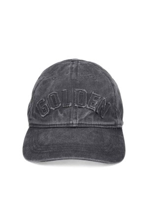 GOLDEN GOOSE: hats & caps - Logo Baseball Cap