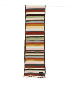 PAUL SMITH: sciarpe e foulard - Sciarpa a righe di lana