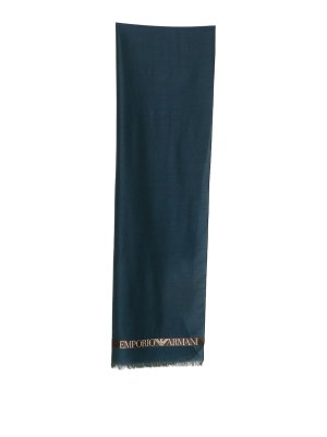 EMPORIO ARMANI: スカーフ - スカーフ - グレー